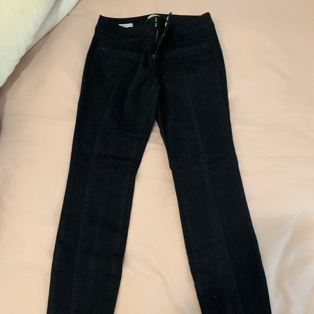 Loft black jeggings/ jeans! So comfy!
